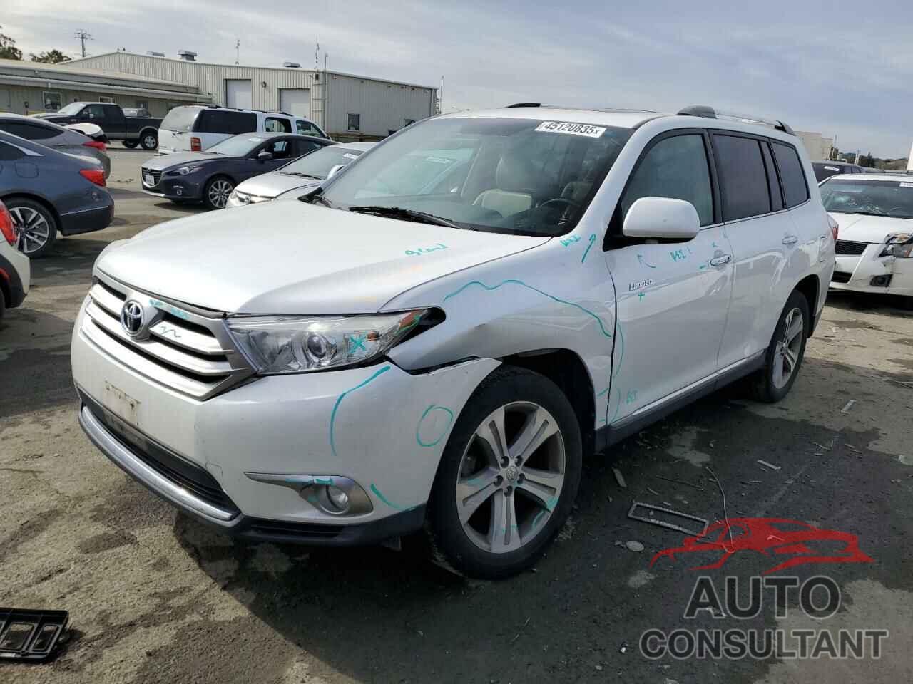 TOYOTA HIGHLANDER 2011 - 5TDDK3EH0BS059206