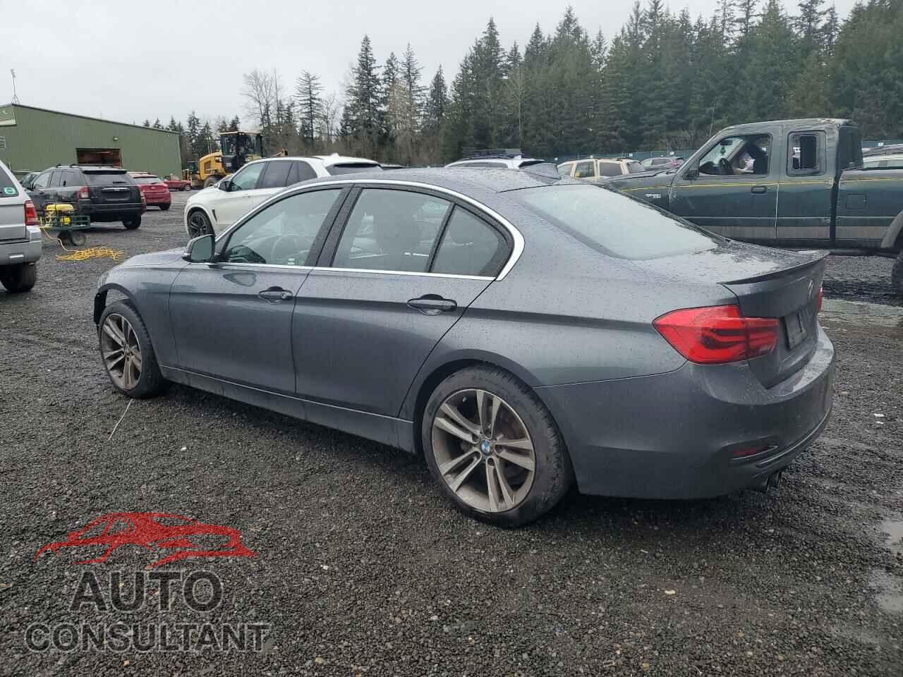 BMW 3 SERIES 2017 - WBA8B9G36HNU53729