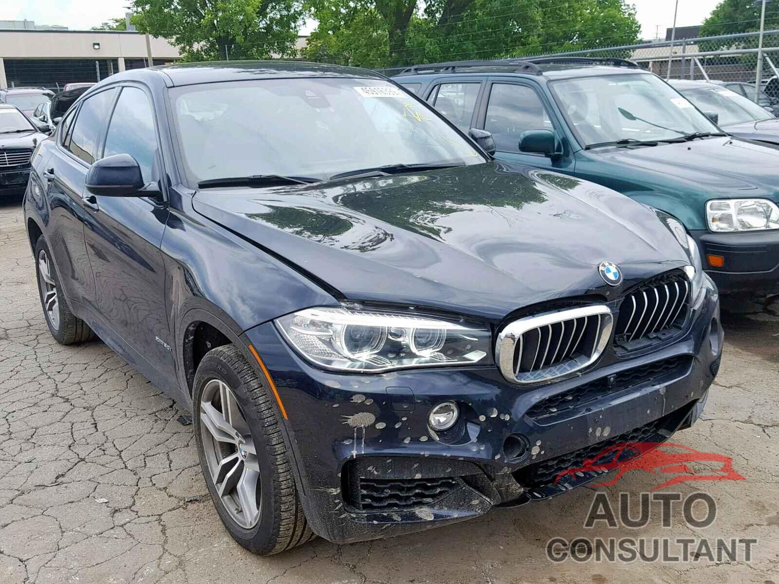 BMW X6 XDRIVE5 2017 - 5UXKU6C34H0W38610