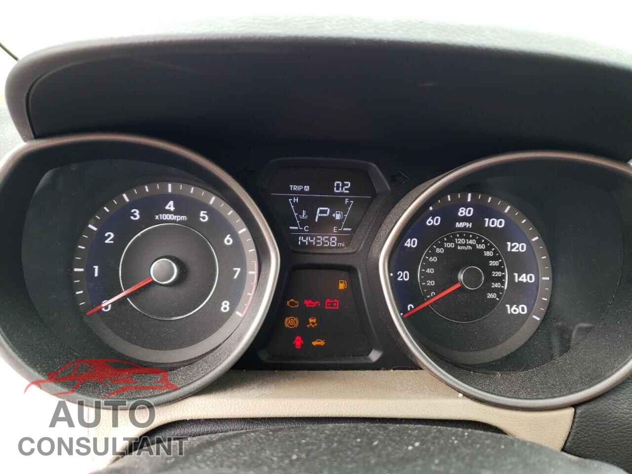 HYUNDAI ELANTRA 2014 - 5NPDH4AE0EH536663