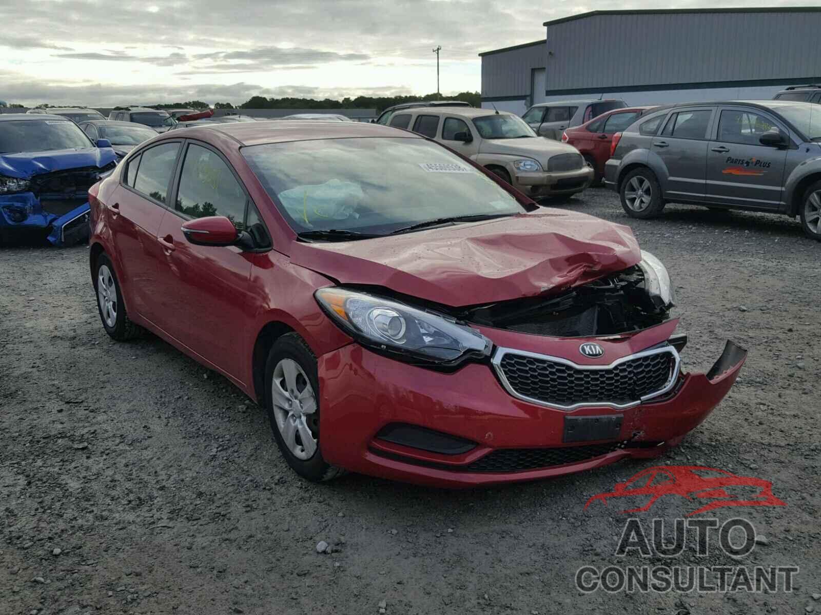 KIA FORTE 2016 - KNAFX4A60G5522847