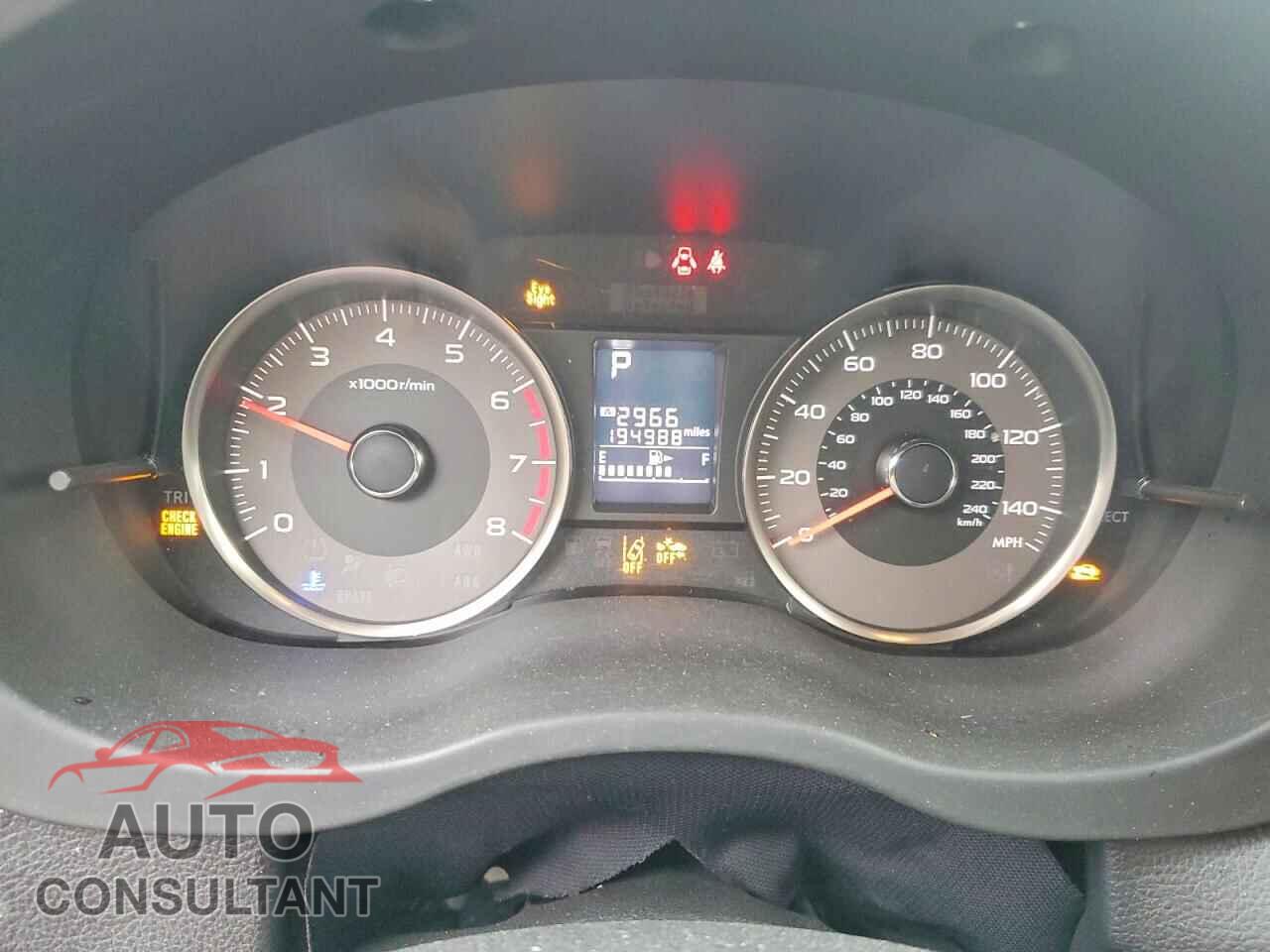 SUBARU FORESTER 2015 - JF2SJAGC8FH463060