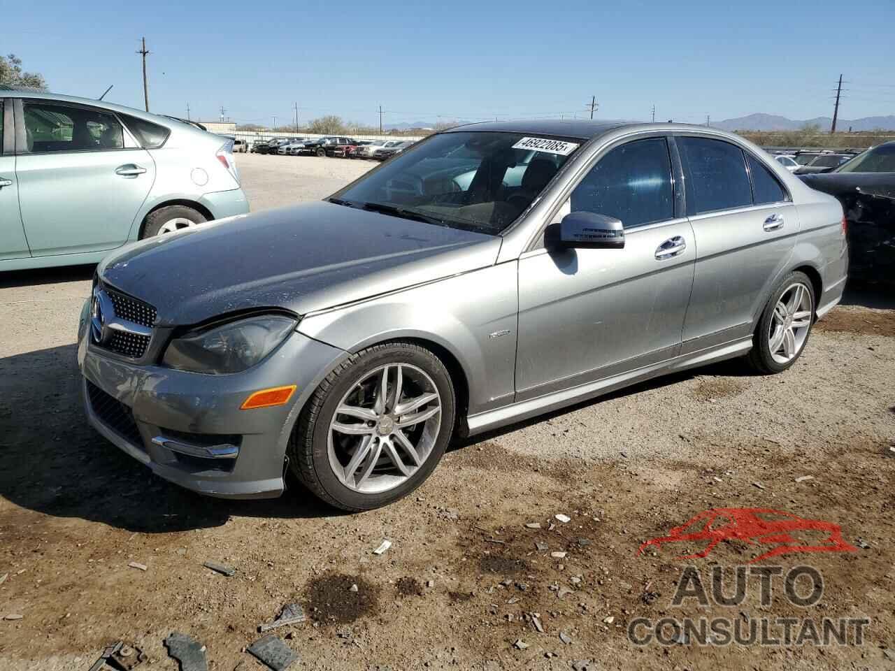 MERCEDES-BENZ C-CLASS 2012 - WDDGF4HB0CR203552