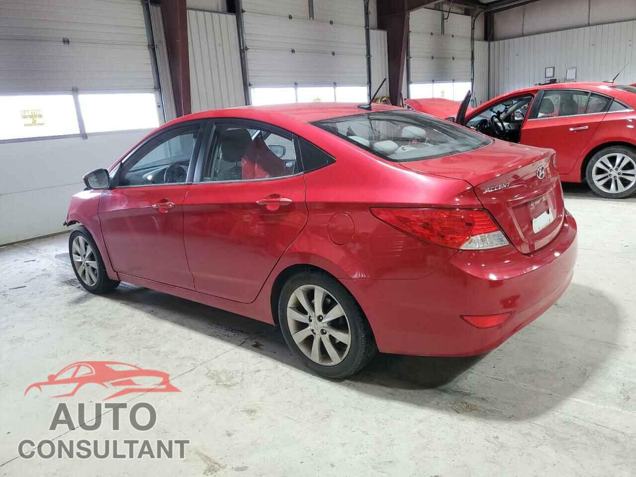 HYUNDAI ACCENT 2012 - KMHCU4AE2CU063404