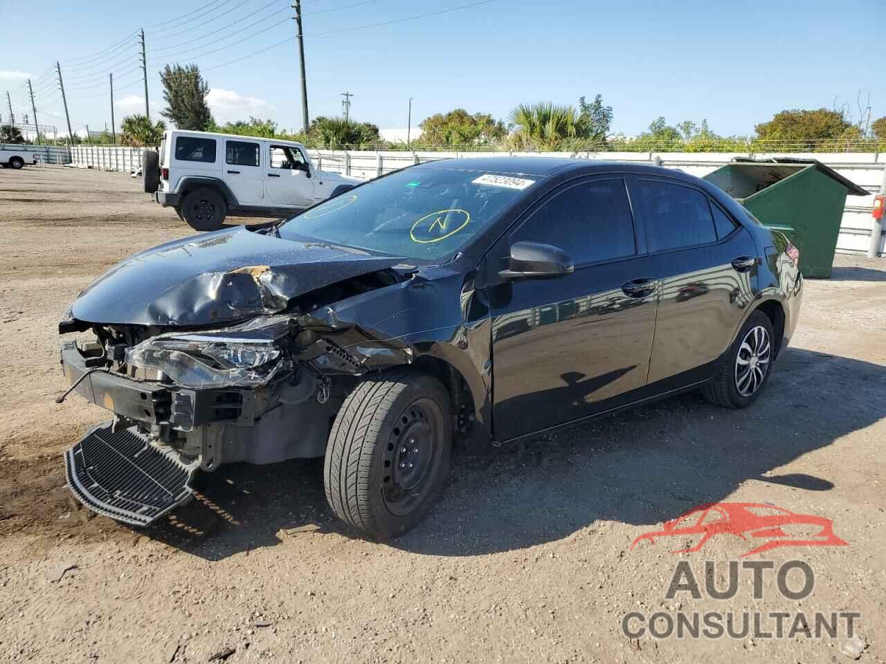 TOYOTA COROLLA 2019 - 5YFBURHE5KP880168