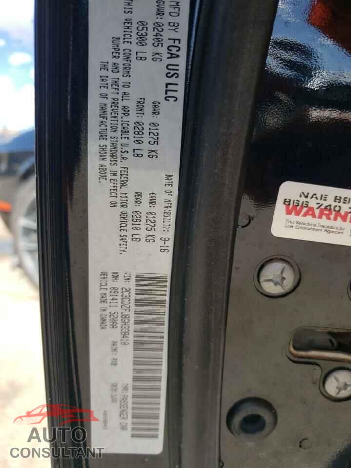 DODGE CHALLENGER 2016 - 2C3CDZFJ8GH338410