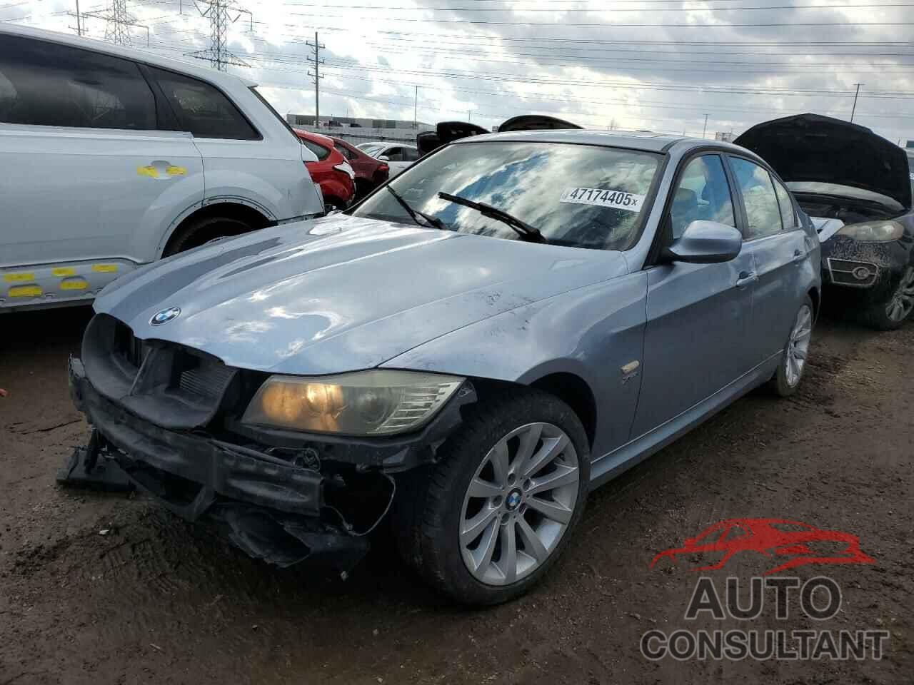 BMW 3 SERIES 2011 - WBAPK7C57BF086641