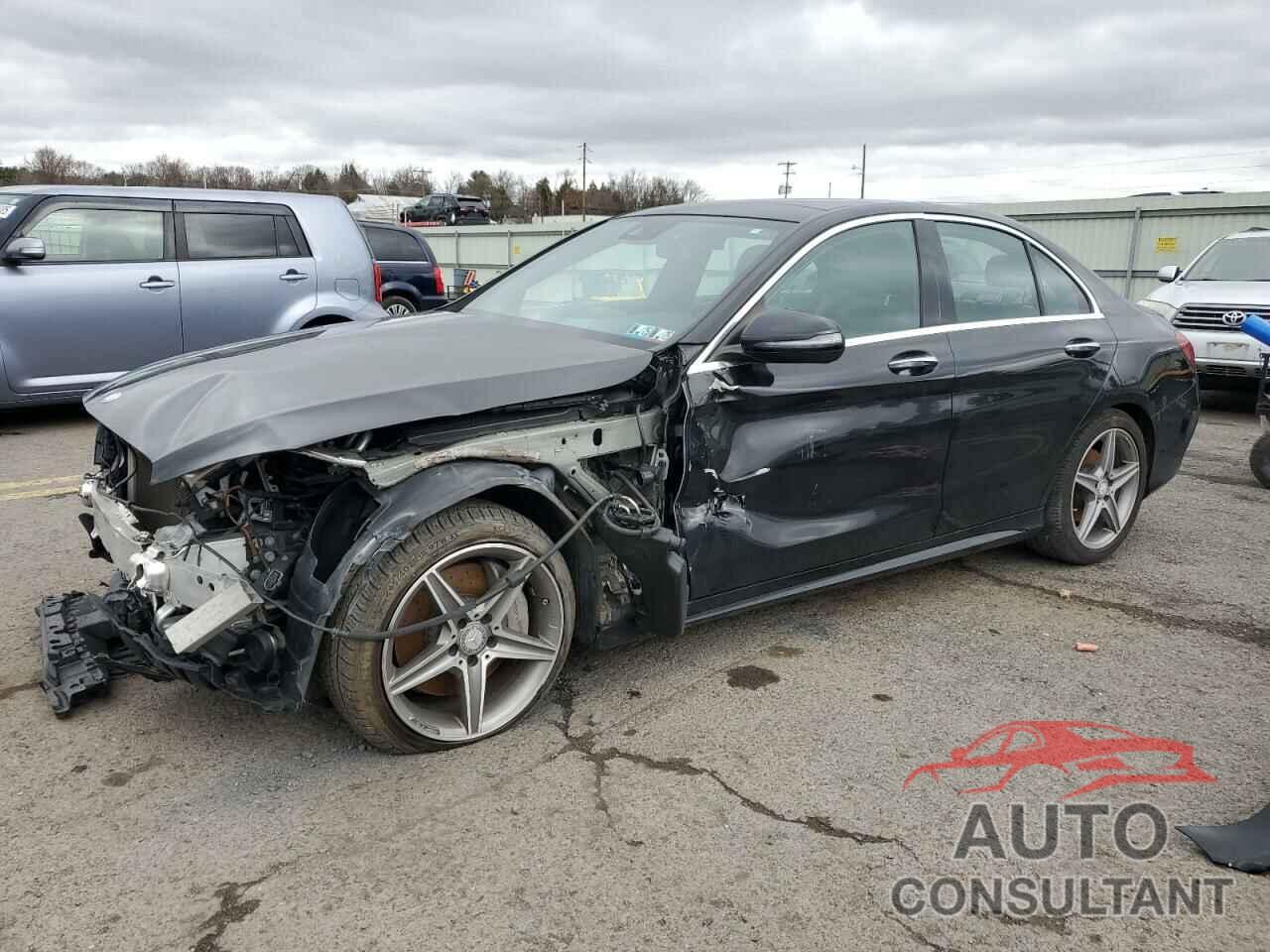 MERCEDES-BENZ C-CLASS 2017 - 55SWF4KB3HU187437
