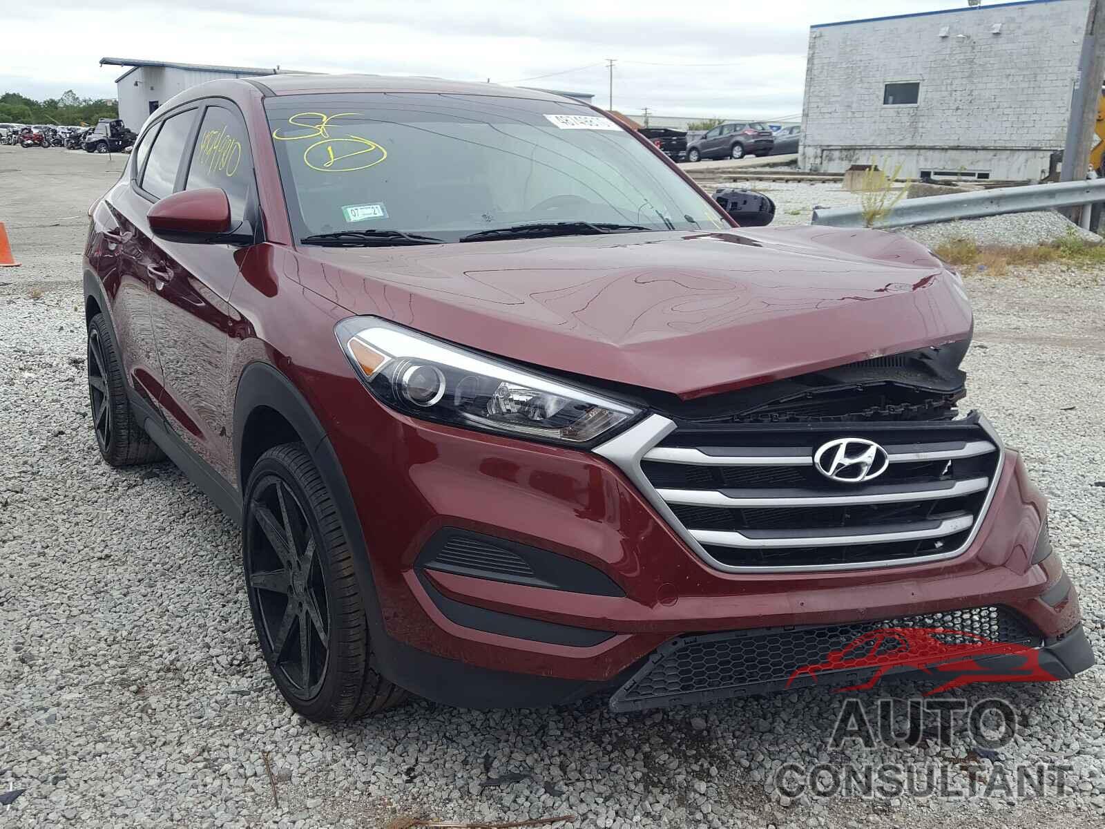 HYUNDAI TUCSON 2018 - KM8J2CA42JU777190