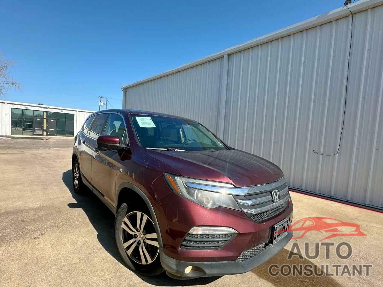 HONDA PILOT 2016 - 5FNYF5H44GB040924