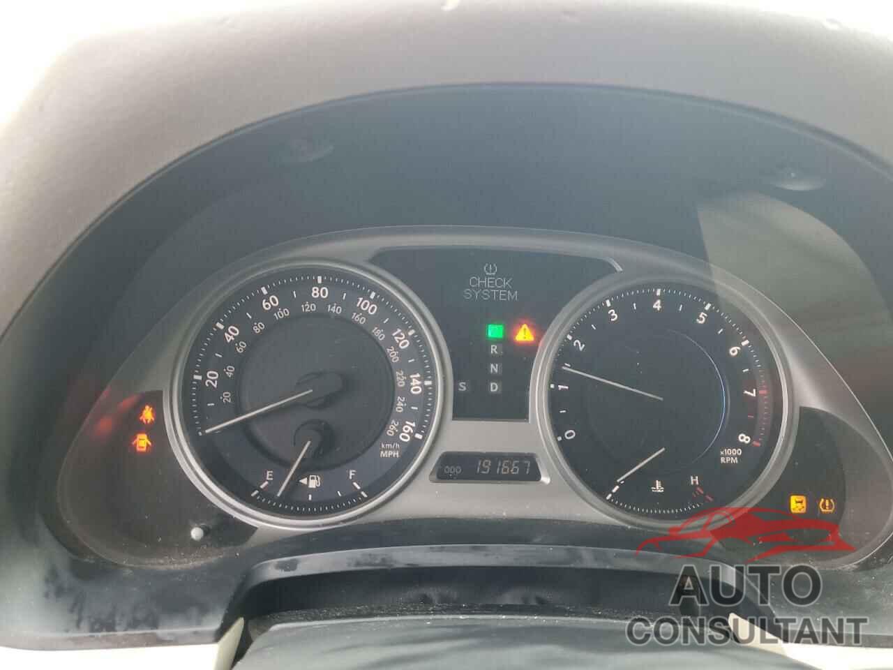 LEXUS IS 2009 - JTHBK262X92087705