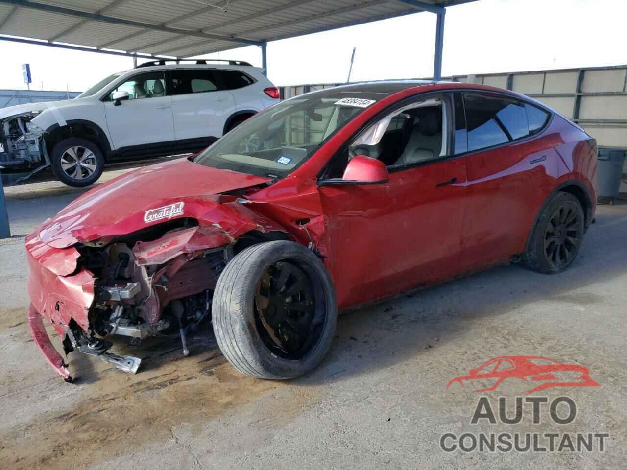 TESLA MODEL Y 2021 - 5YJYGAEE2MF115277