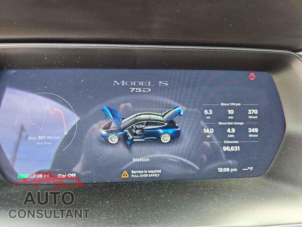 TESLA MODEL S 2016 - 5YJSA1E27GF175864