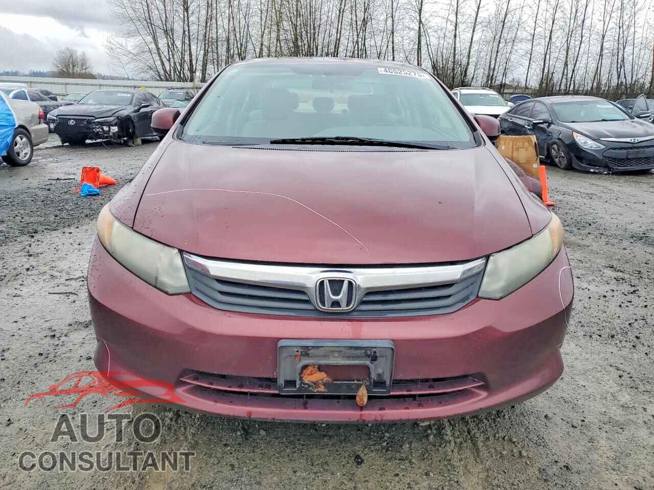 HONDA CIVIC 2012 - 2HGFB2F53CH538261