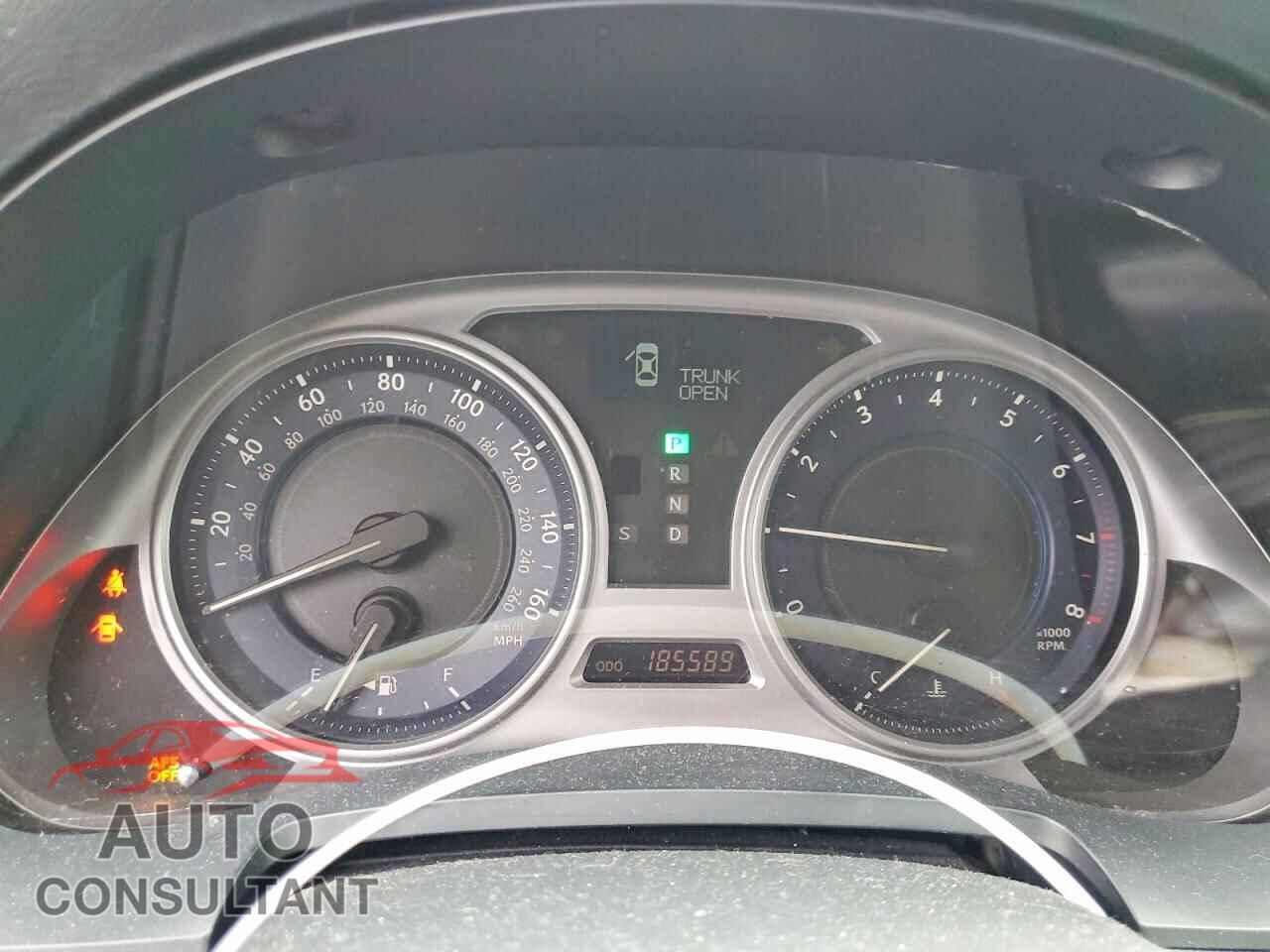LEXUS IS 2010 - JTHBF5C27A5121726