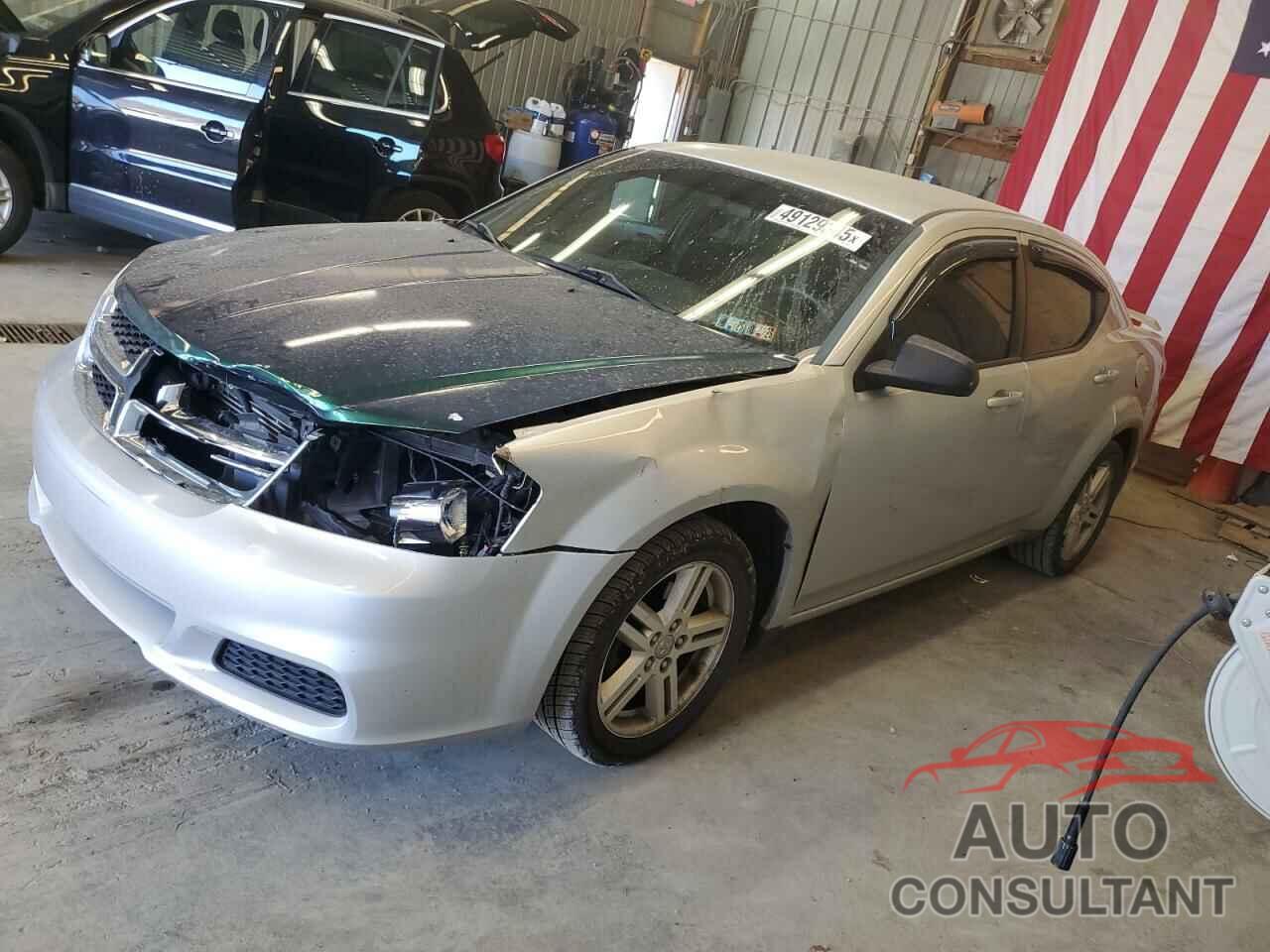DODGE AVENGER 2012 - 1C3CDZAG8CN291344