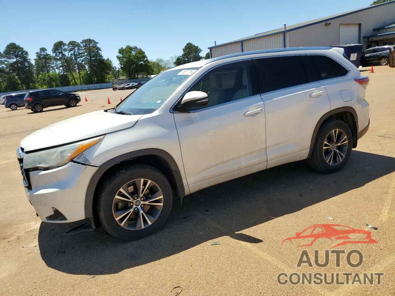 TOYOTA HIGHLANDER 2016 - 5TDKKRFH5GS505933