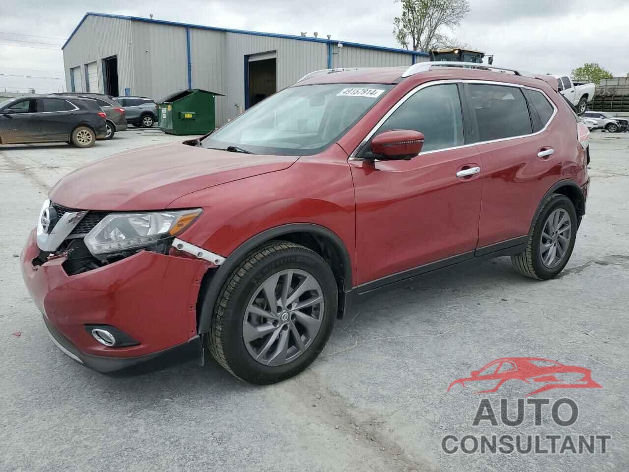 NISSAN ROGUE 2016 - KNMAT2MT9GP726727