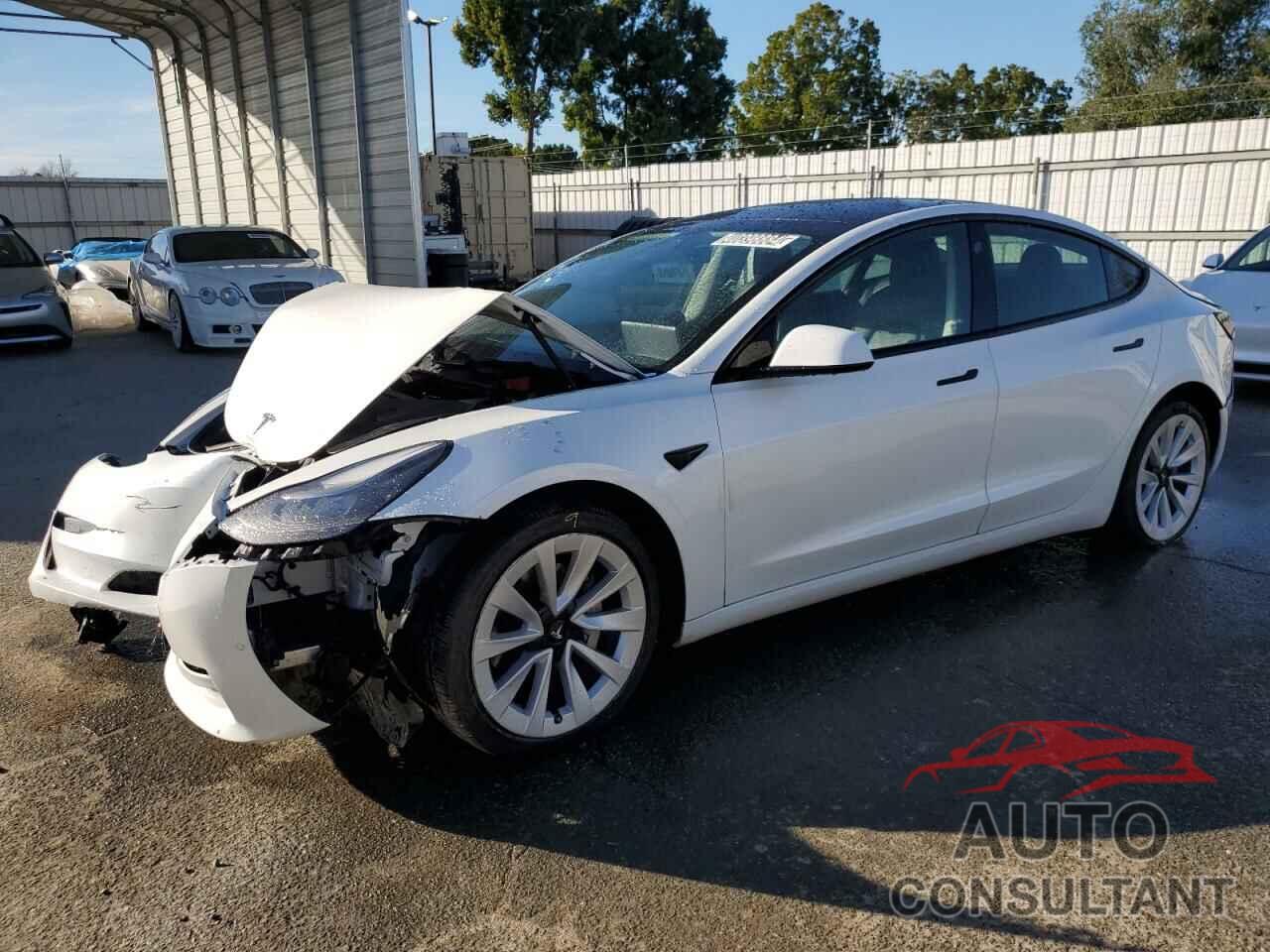 TESLA MODEL 3 2022 - 5YJ3E1EB5NF143324