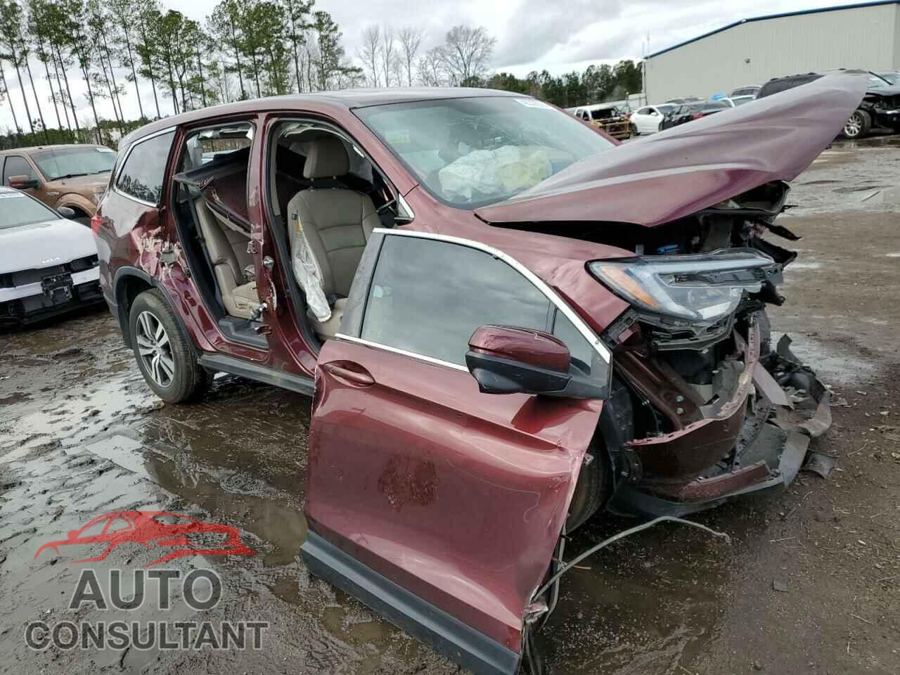 HONDA PILOT 2018 - 5FNYF5H58JB007487