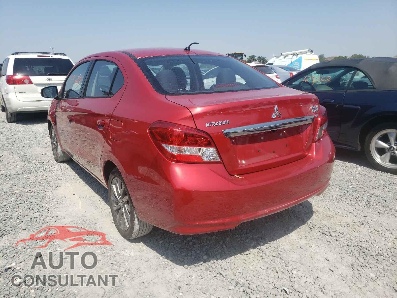MITSUBISHI MIRAGE 2017 - ML32F4FJ6HHF13237