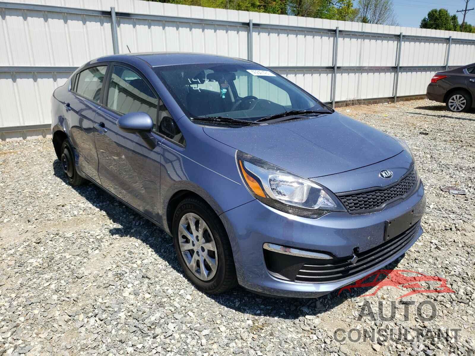 KIA RIO 2016 - KNADM4A35G6646970