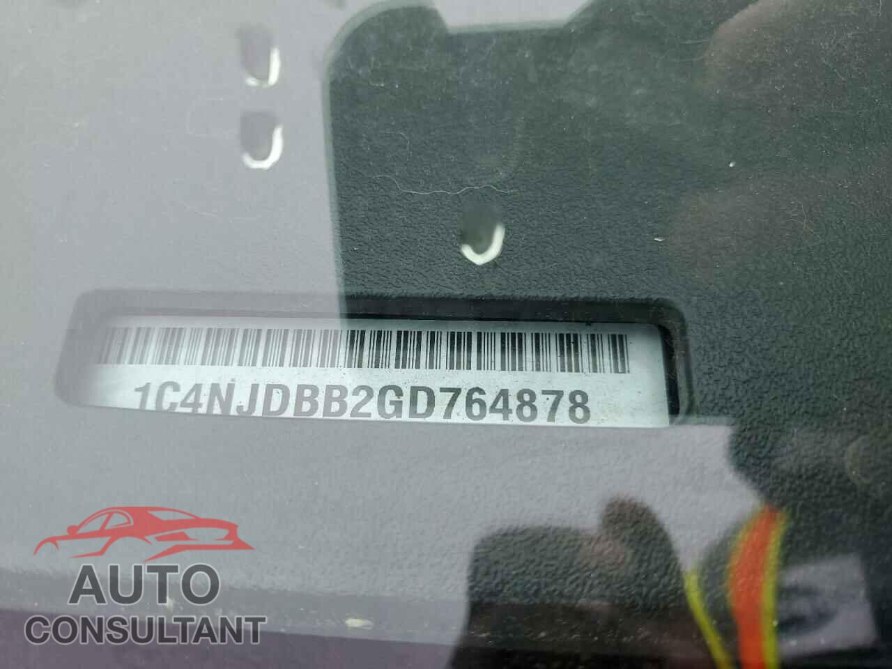 JEEP COMPASS 2016 - 1C4NJDBB2GD764878