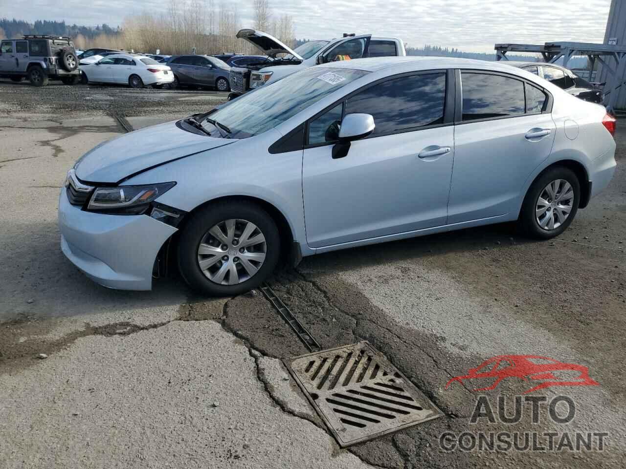 HONDA CIVIC 2012 - 2HGFB2F54CH522330