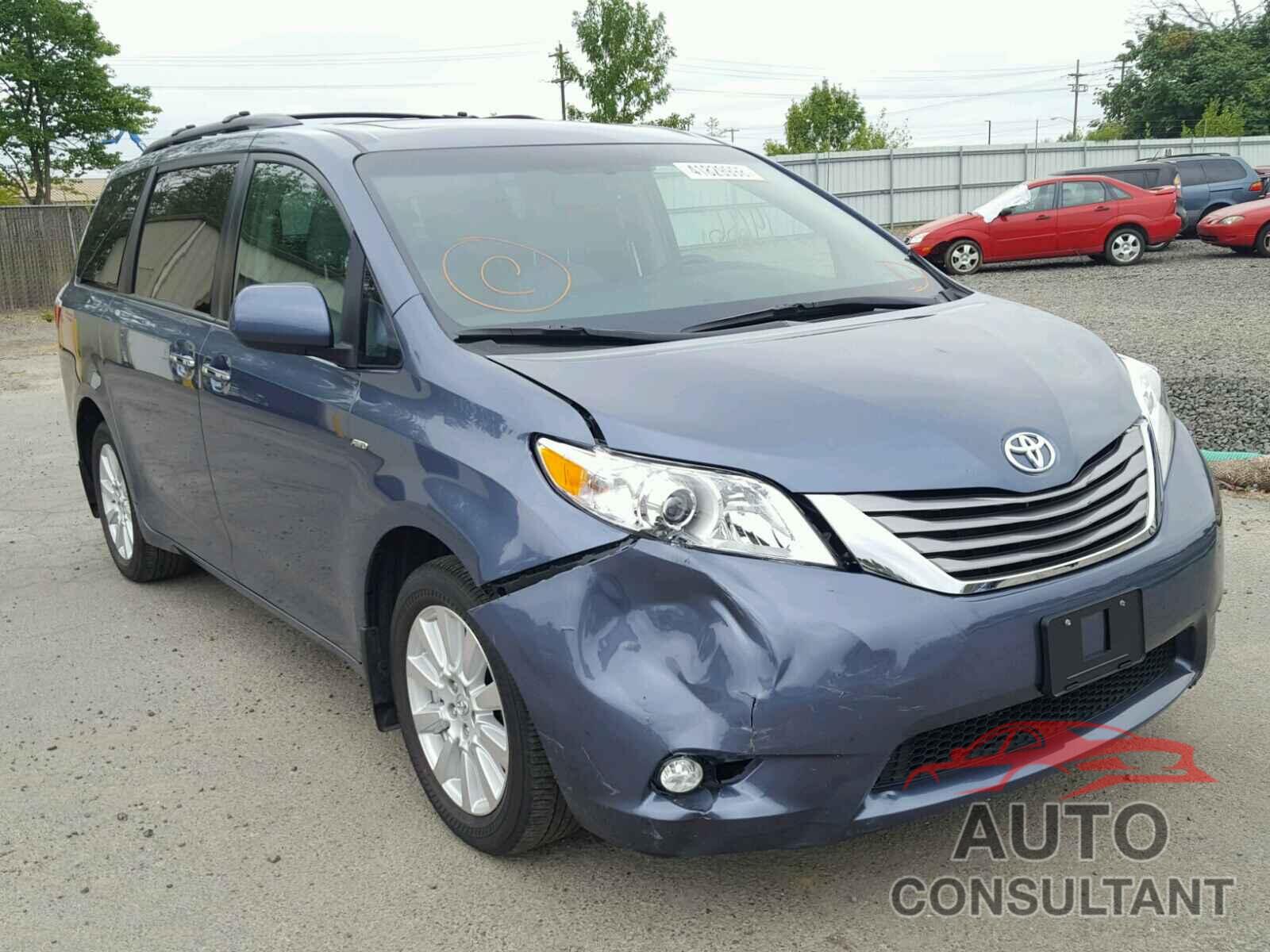 TOYOTA SIENNA 2017 - 5TDDZ3DC5HS184969