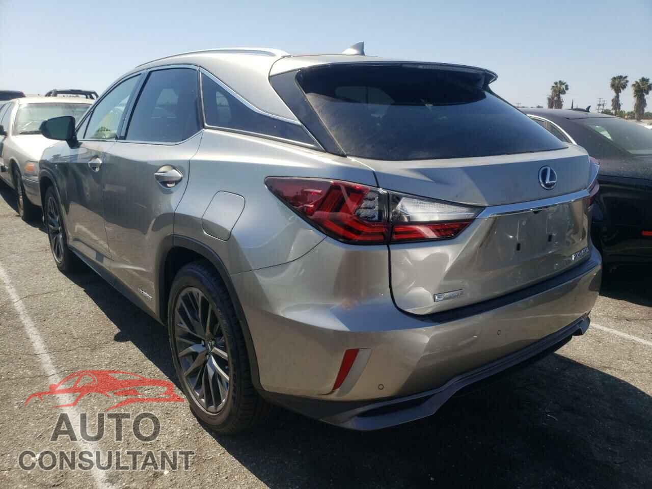 LEXUS RX450 2017 - 2T2BGMCA4HC010088
