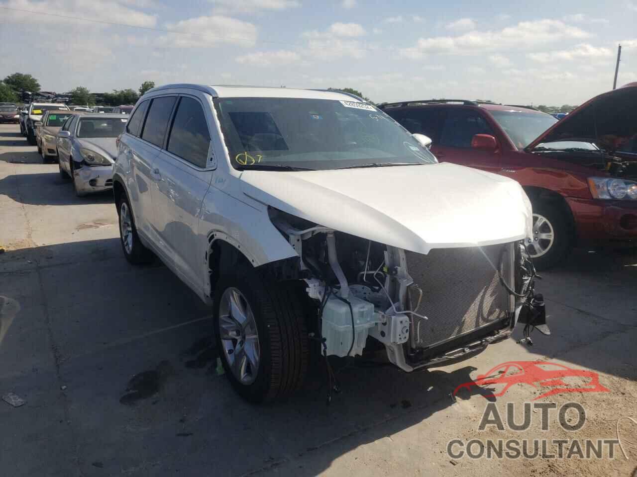 TOYOTA HIGHLANDER 2019 - 5TDYZRFH4KS369809