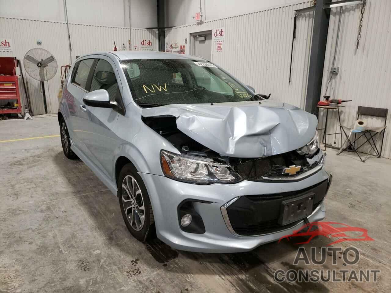 CHEVROLET SONIC 2017 - 1G1JD6SH3H4138000