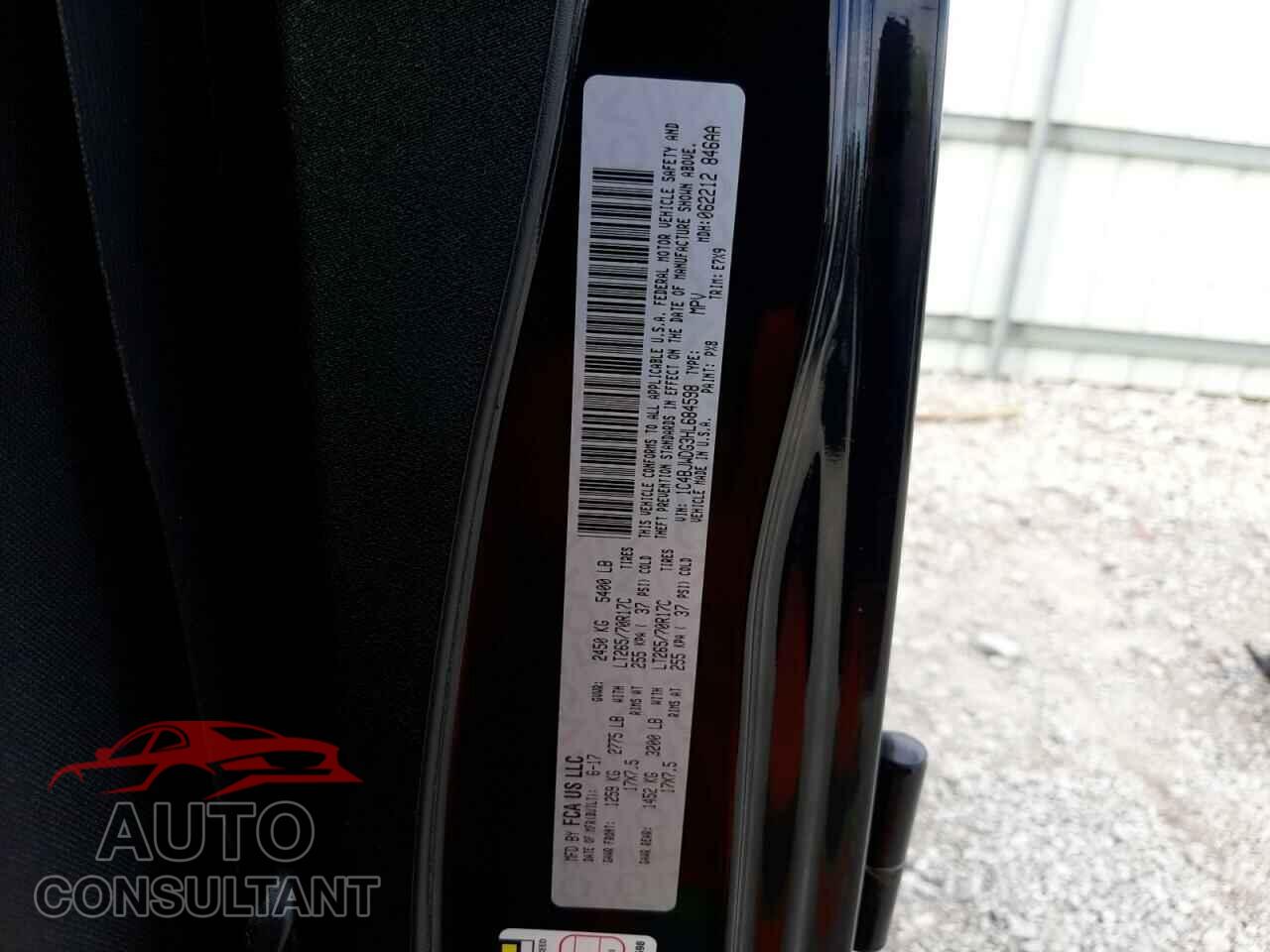 JEEP WRANGLER 2017 - 1C4BJWDG3HL684598