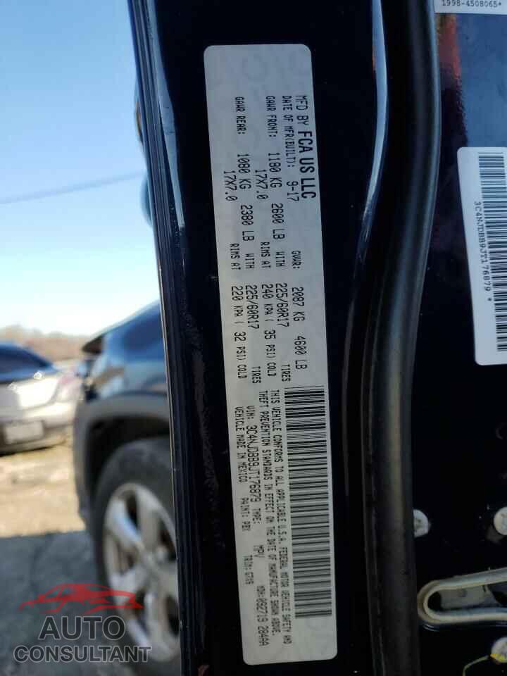 JEEP COMPASS 2018 - 3C4NJDBB9JT176879