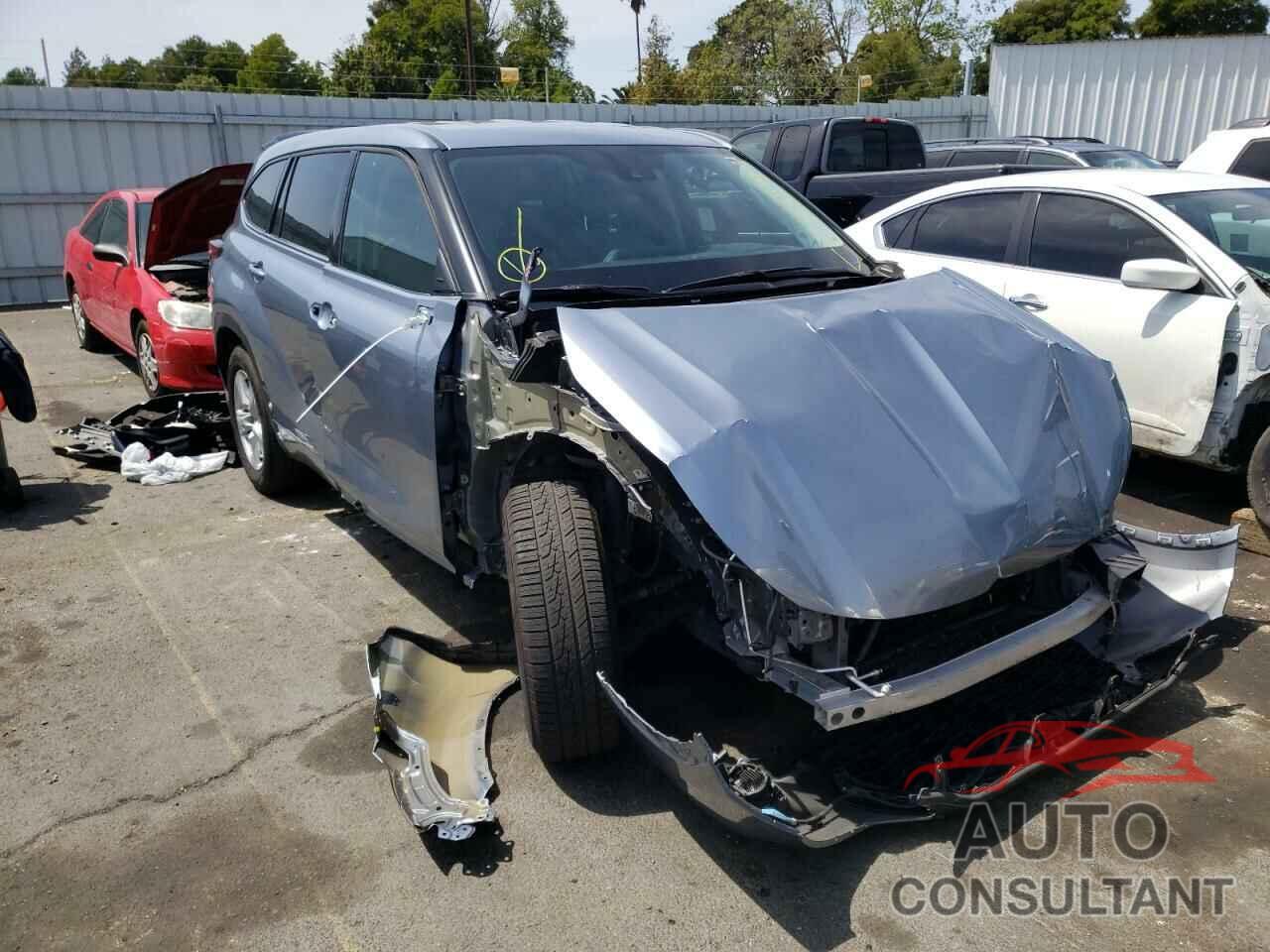 TOYOTA HIGHLANDER 2020 - 5TDZZRAH1LS013086