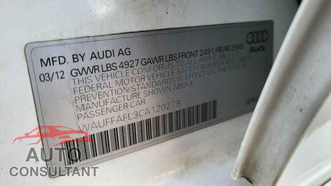 AUDI A4 2012 - WAUFFAFL3CA120273