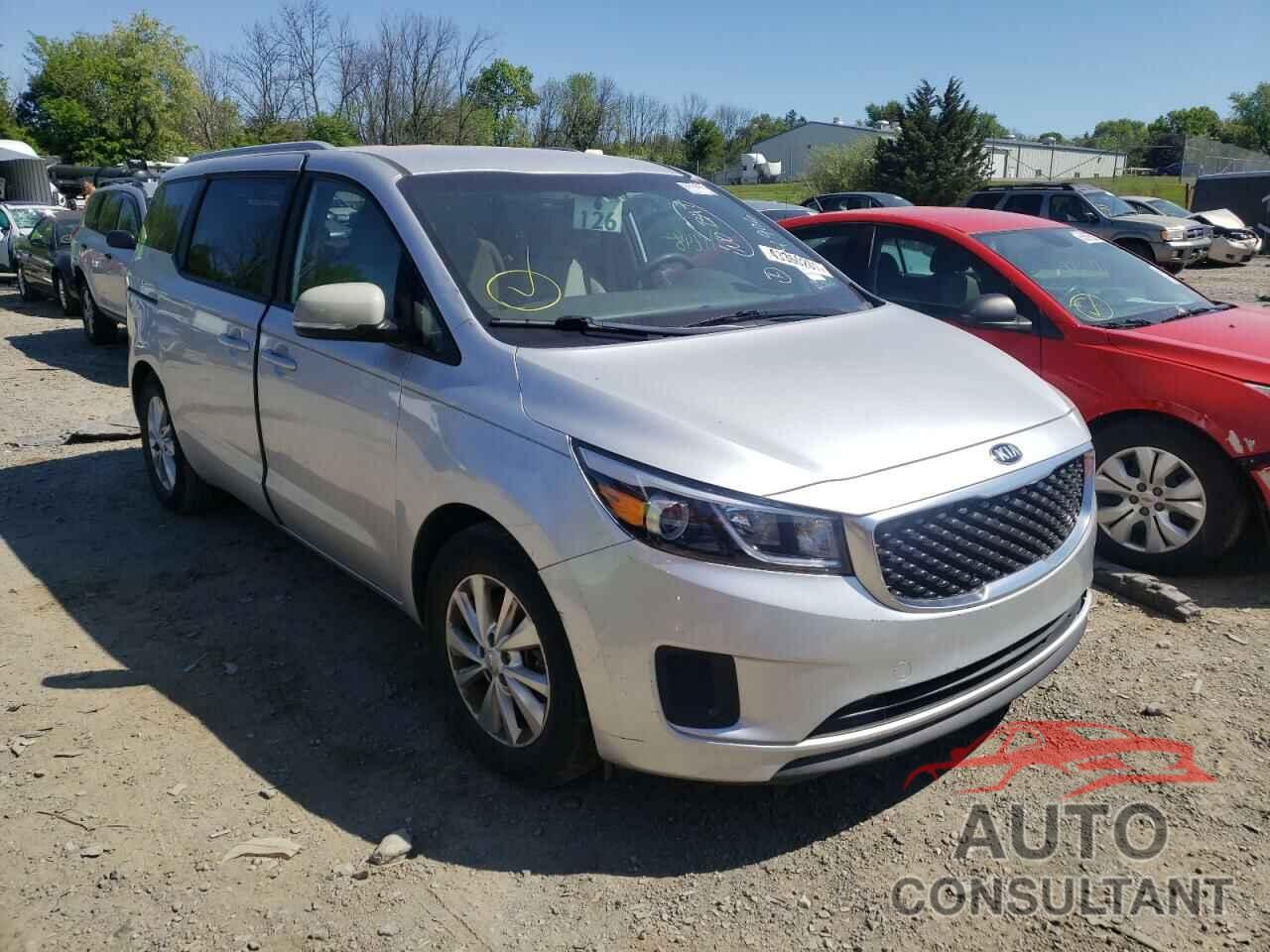 KIA SEDONA 2016 - KNDMB5C12G6124906