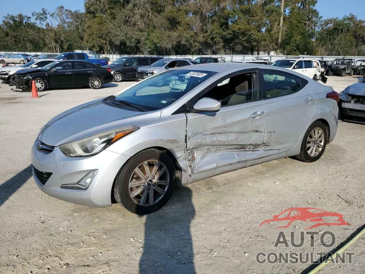 HYUNDAI ELANTRA 2014 - KMHDH4AE1EU041700