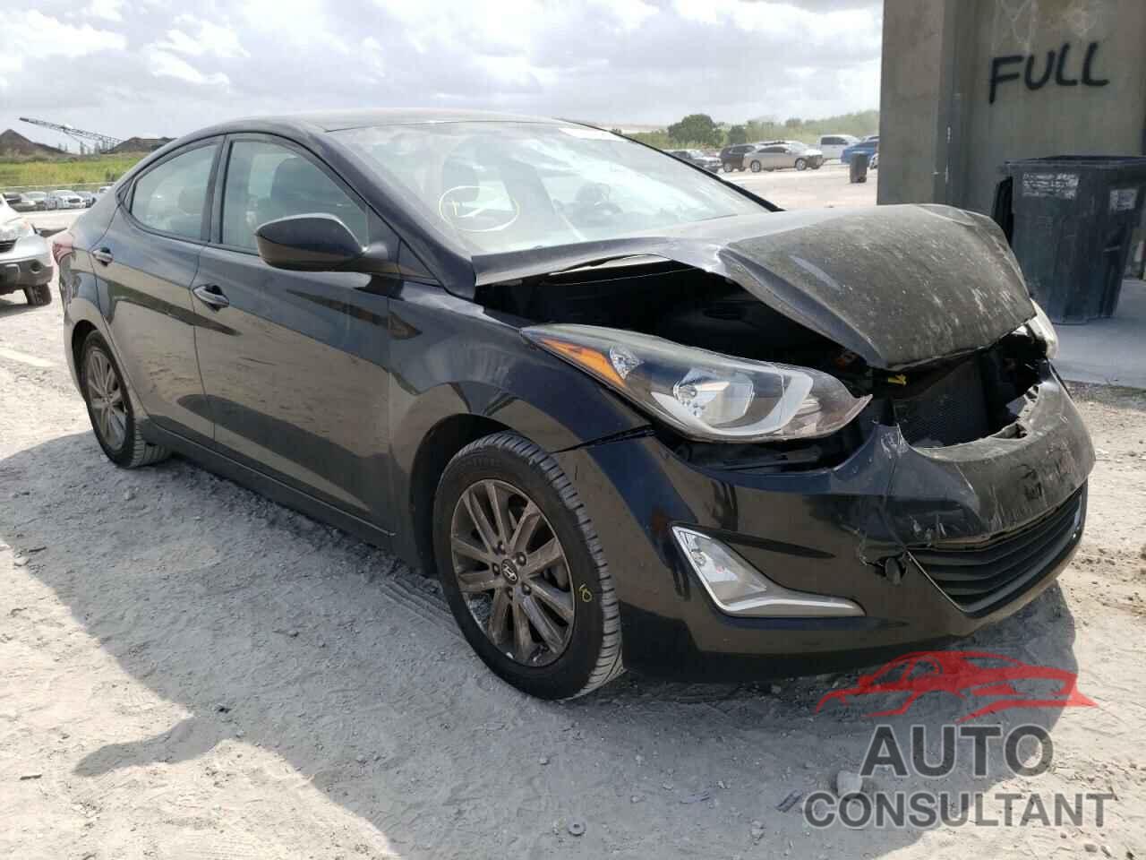HYUNDAI ELANTRA 2014 - KMHDH4AE6EU029347