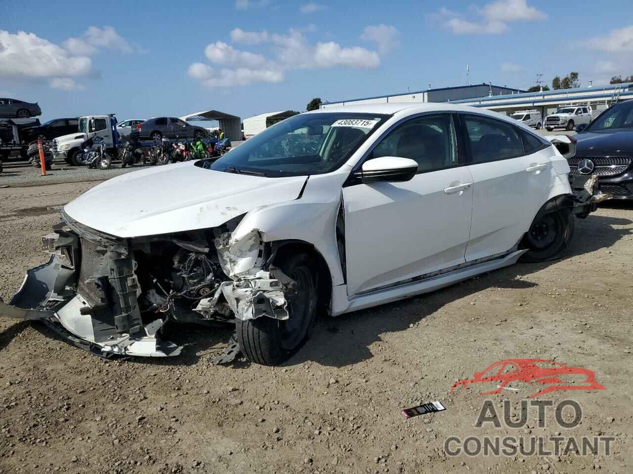 HONDA CIVIC 2017 - 2HGFC2F57HH548344