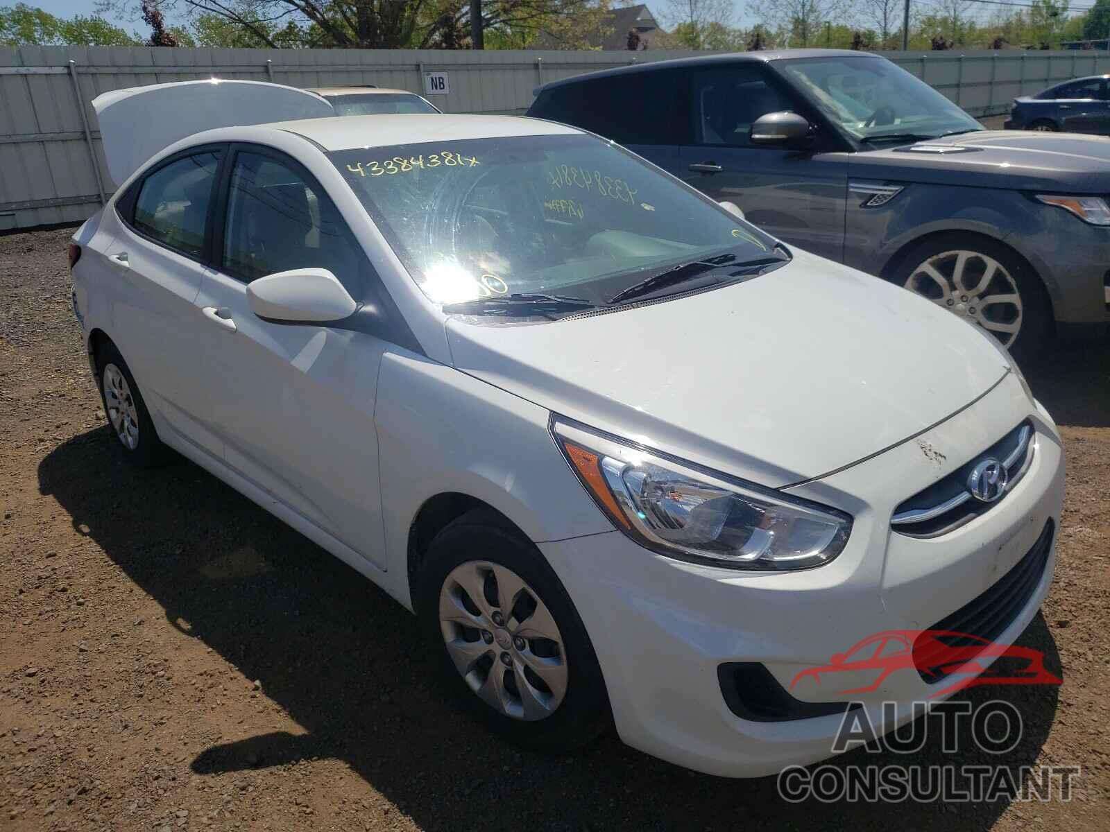 HYUNDAI ACCENT 2017 - KMHCT4AE5HU368163