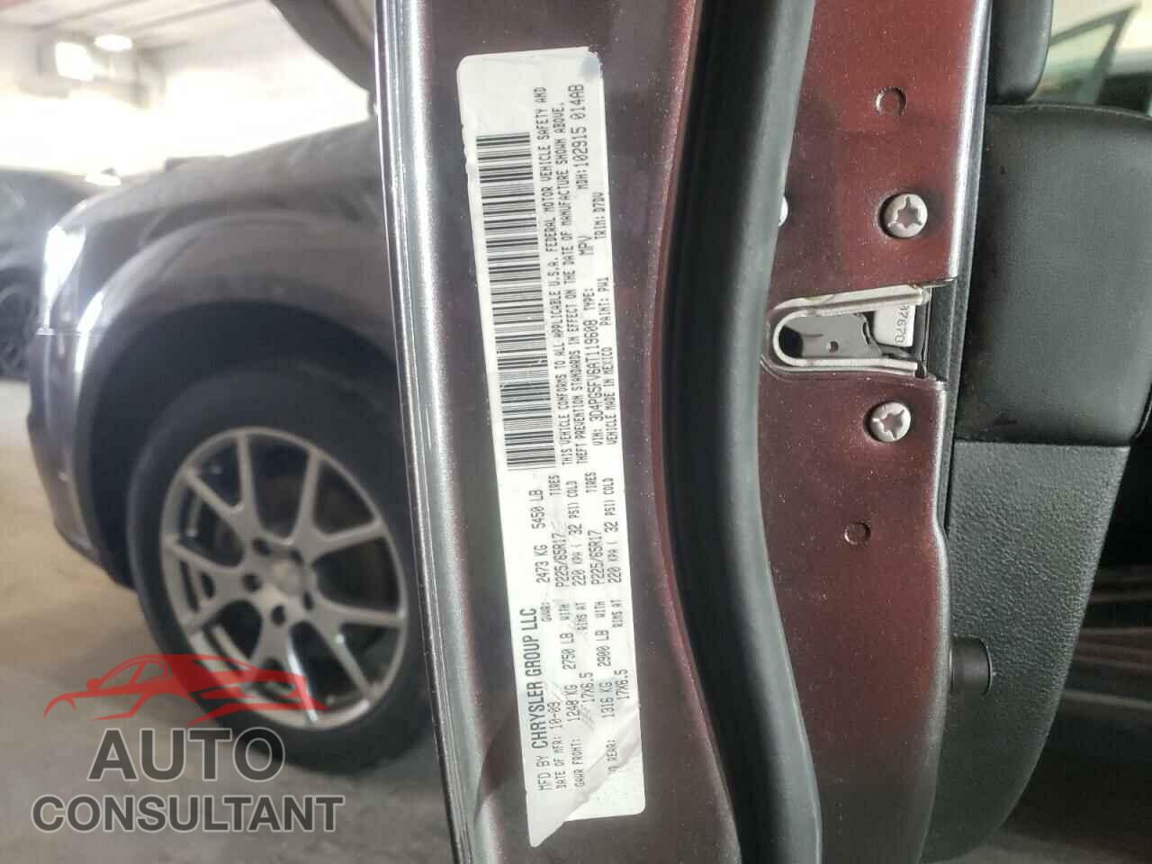 DODGE JOURNEY 2017 - 3C4PDDEG7HT606846