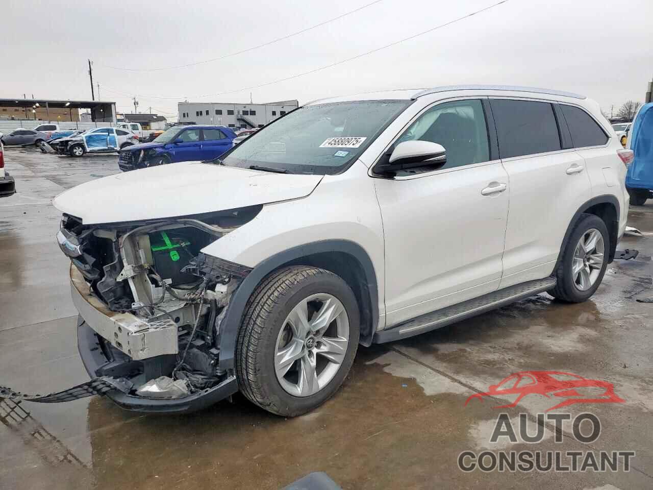 TOYOTA HIGHLANDER 2016 - 5TDYKRFH4GS129462