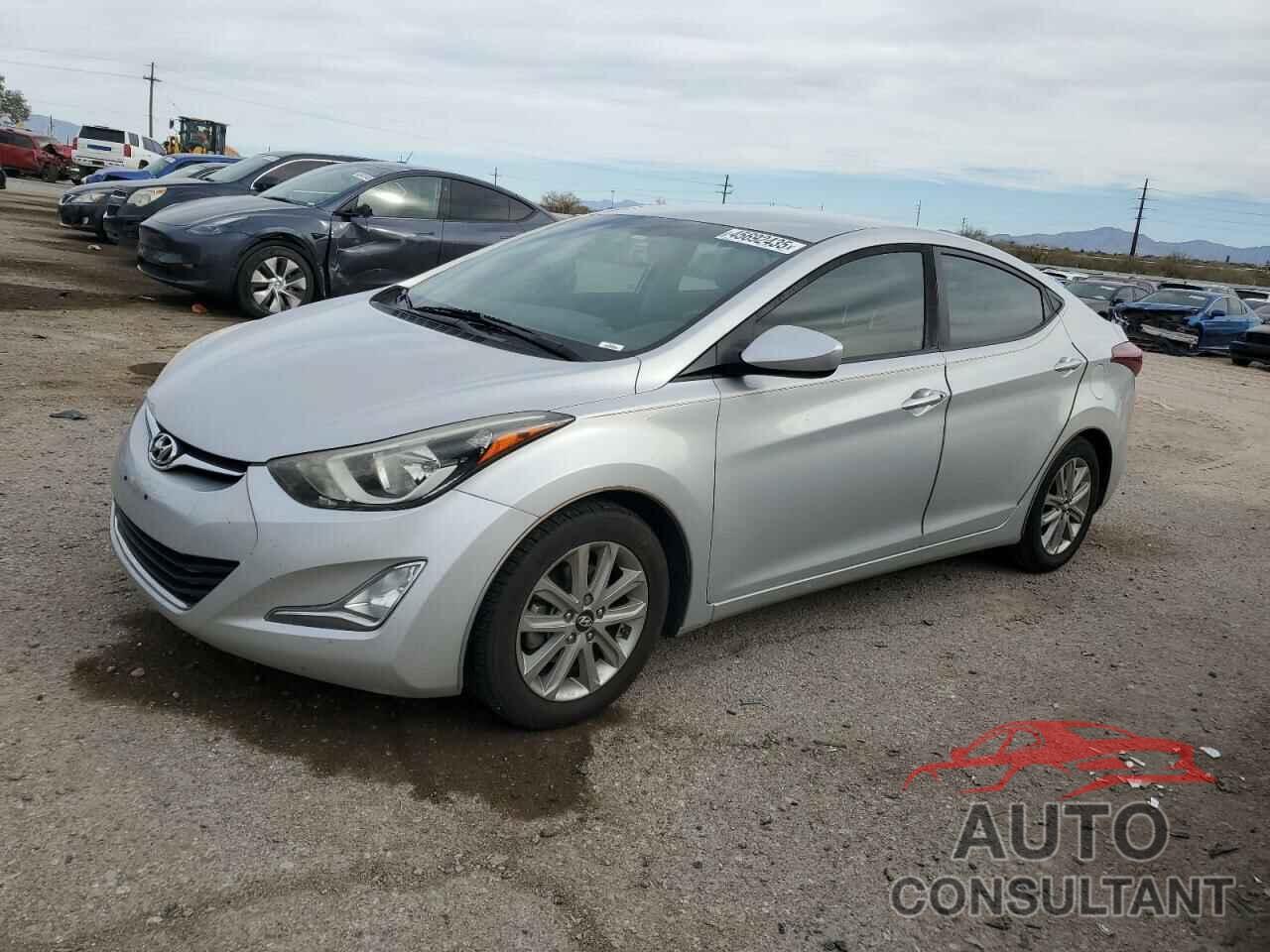 HYUNDAI ELANTRA 2014 - KMHDH4AE1EU132918
