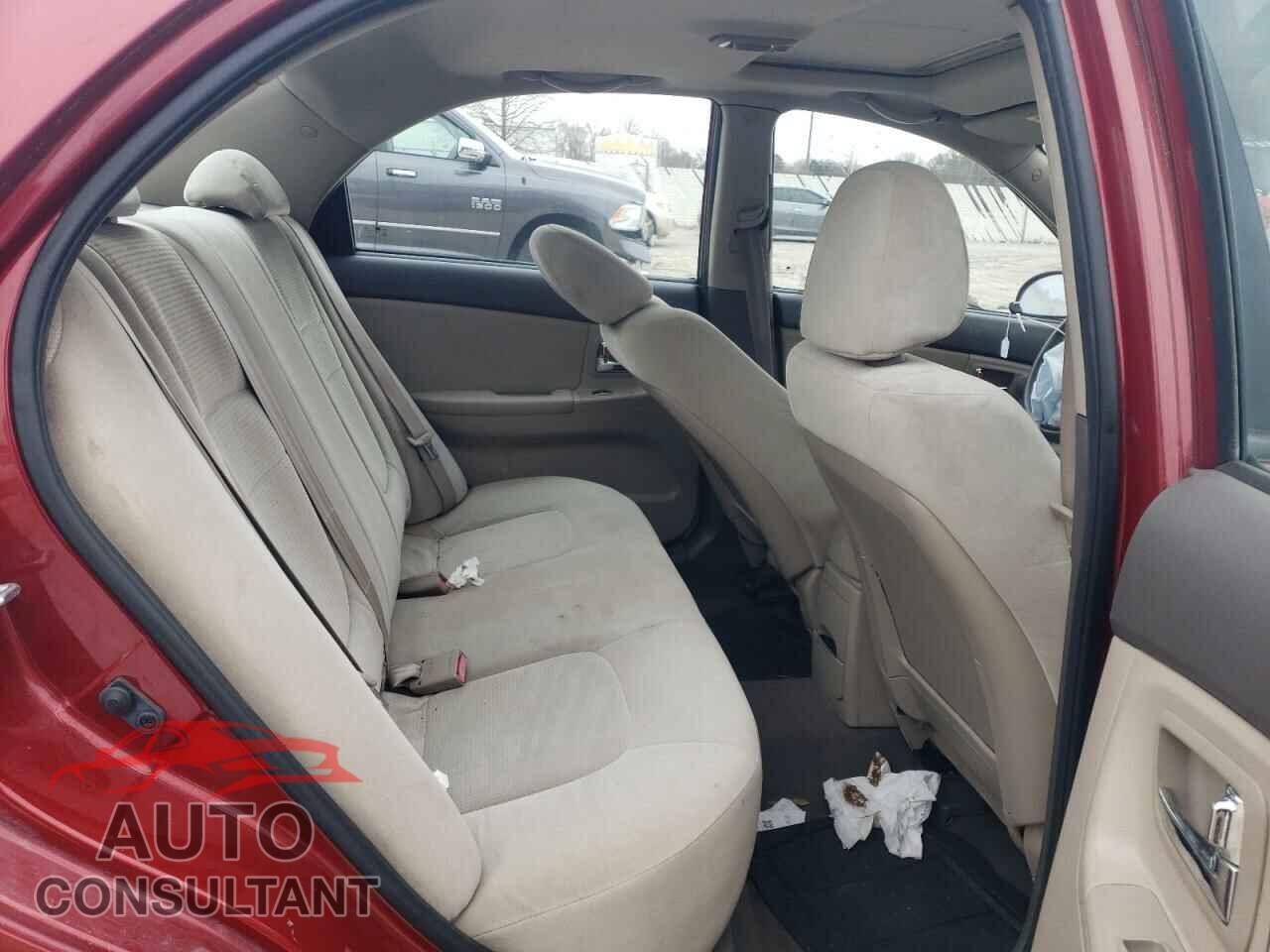 KIA SPECTRA 2009 - KNAFE222995661299