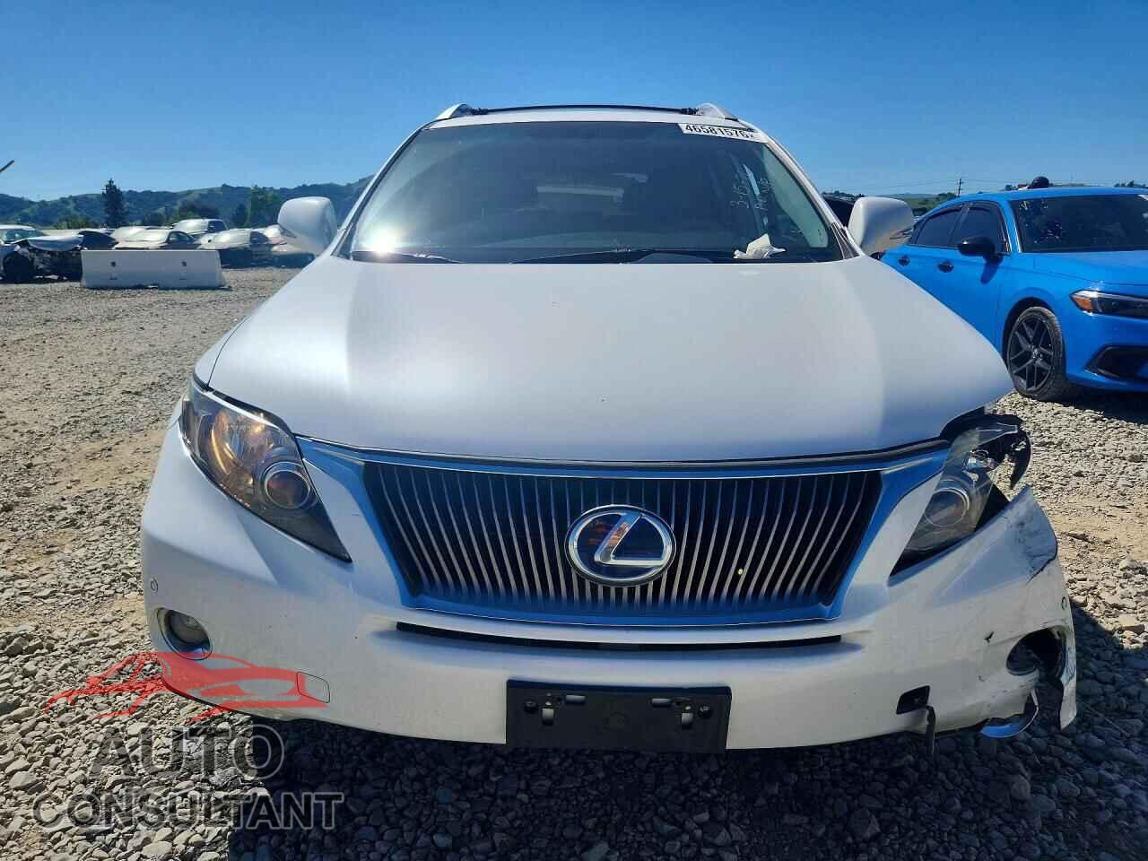 LEXUS RX450 2011 - JTJBC1BA2B2422593