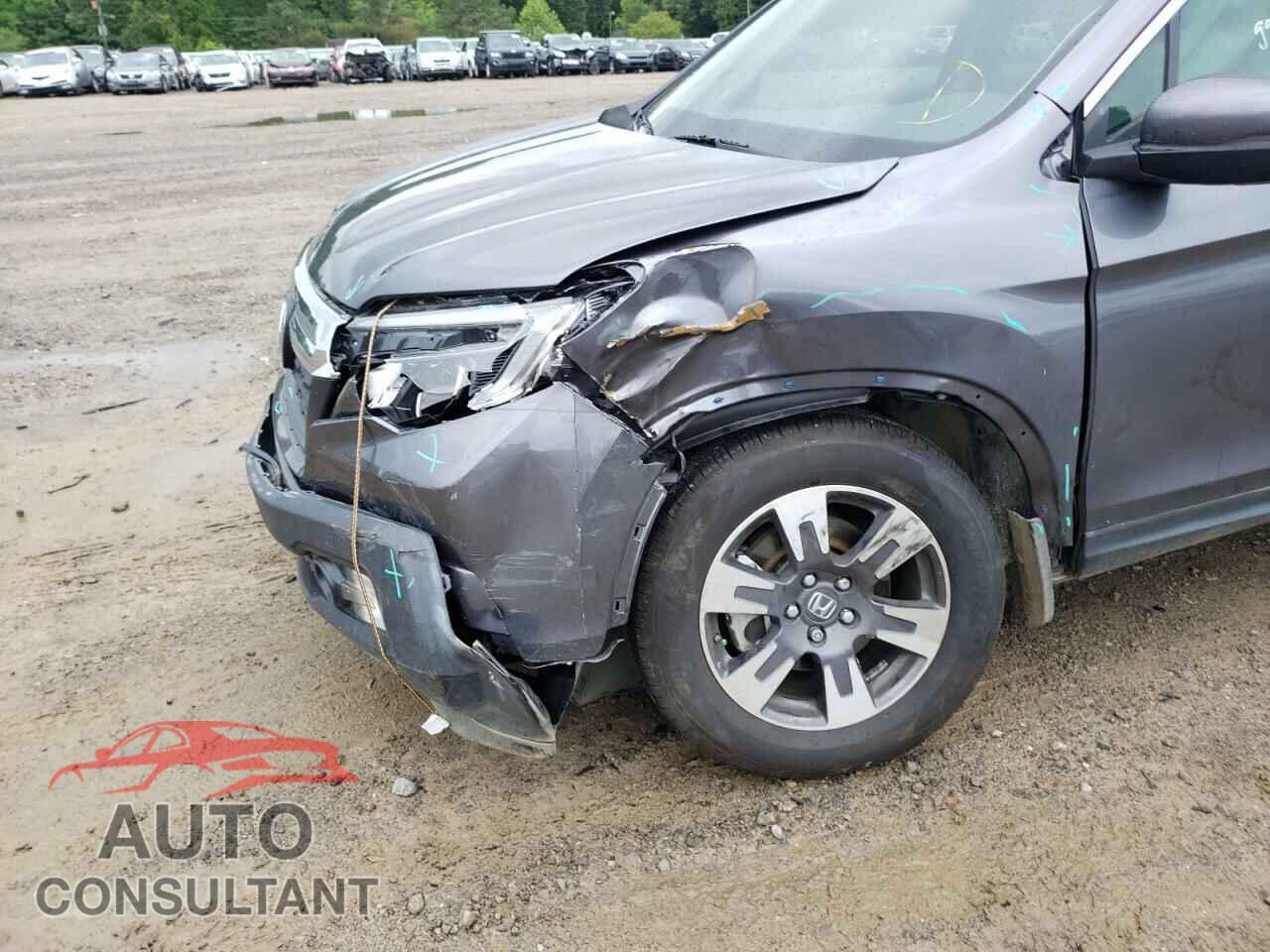 HONDA RIDGELINE 2017 - 5FPYK2F62HB009033