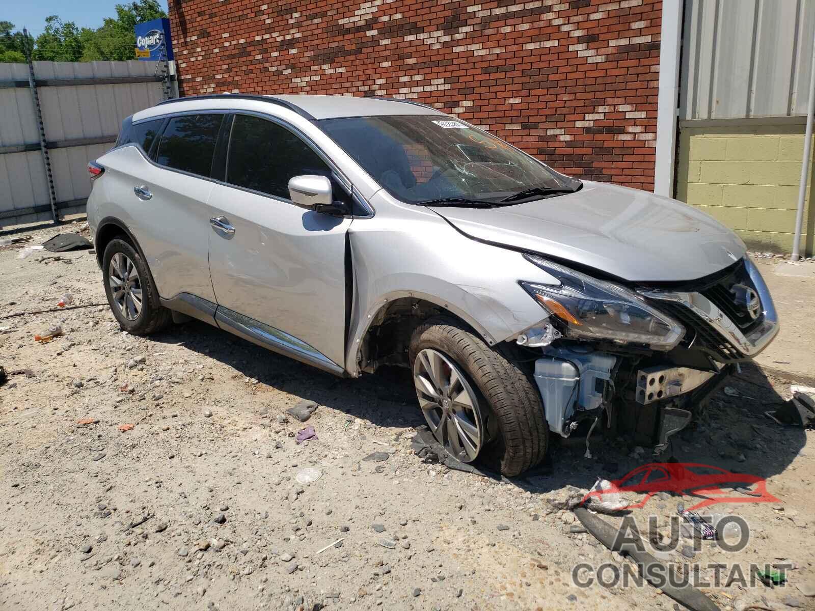 NISSAN MURANO 2018 - 5N1AZ2MH8JN137130