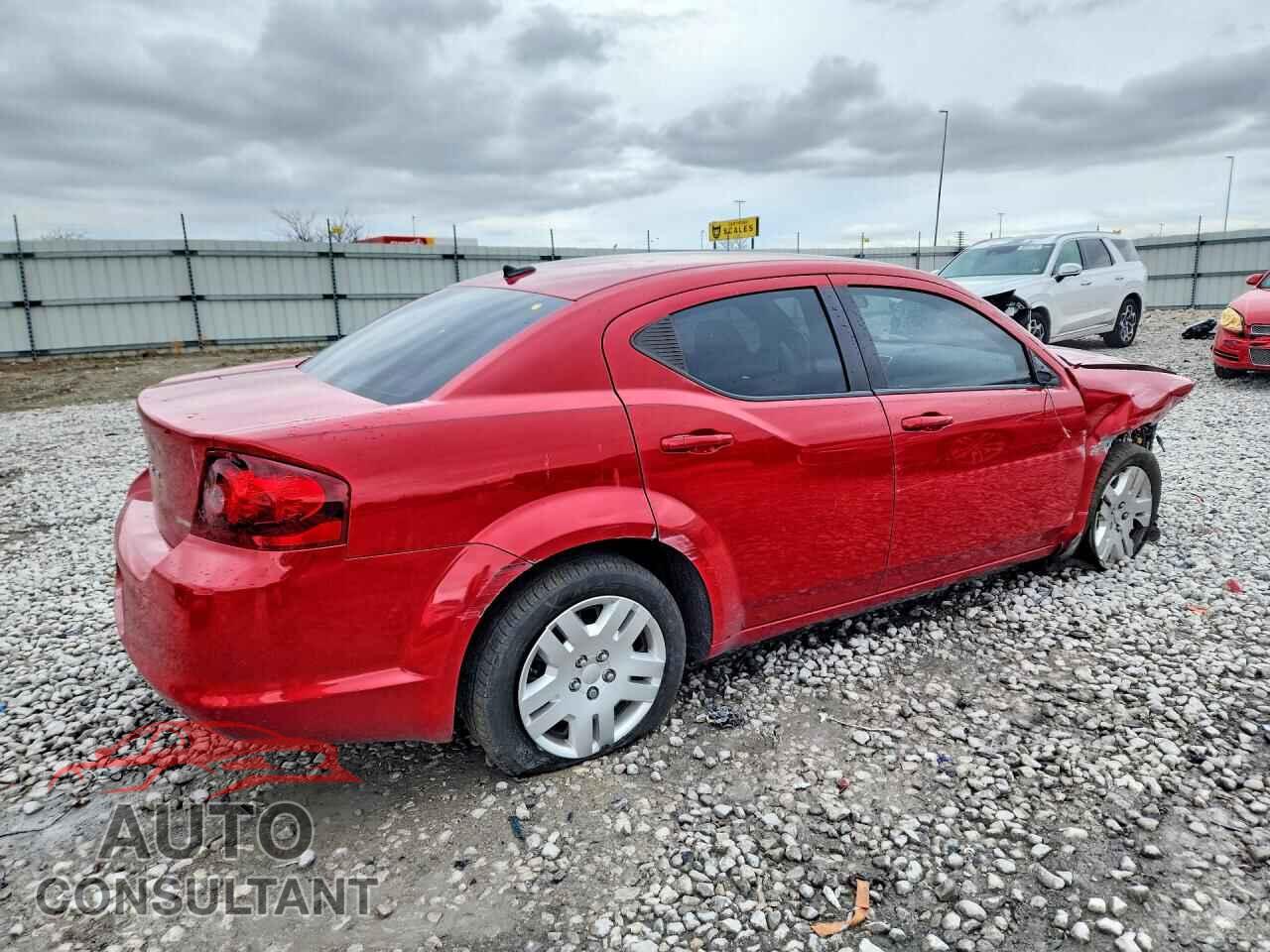 DODGE AVENGER 2013 - 1C3CDZAB6DN541539
