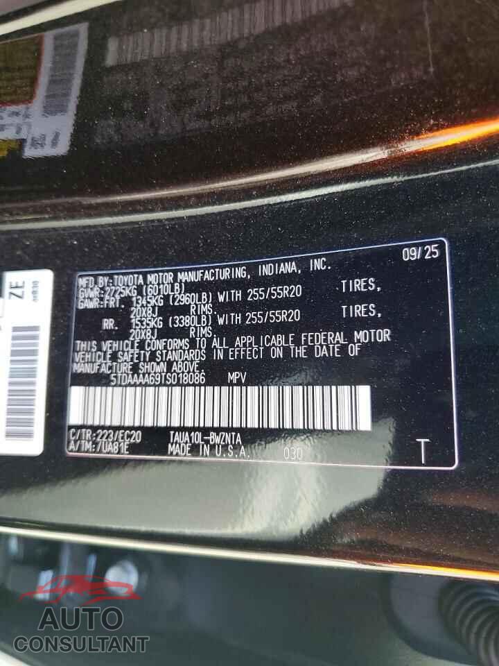 LEXUS UNKNOWN 2026 - 5TDAAAA69TS018086
